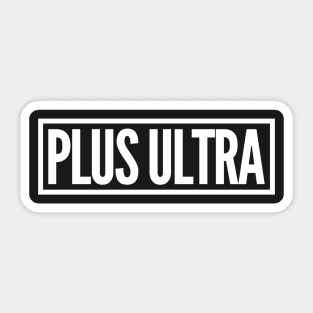 Plus Ultra Sticker